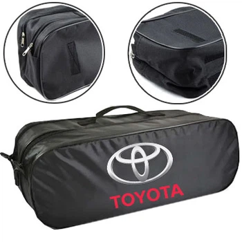 Сумка органайзер техдопомоги Toyota 53х19х13 см 2 відділення Чорна