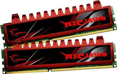 Оперативна пам'ять G.Skill DDR3-1066 8192MB PC3-8500 (Kit of 2x4096) Ripjaws (F3-8500CL7D-8GBRL)