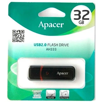 Флешка Apacer 32 Гб Черная (AP32GAH333B-1)
