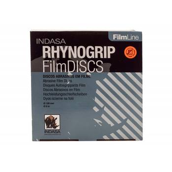 Диски на плівці на 6 отвірів Rhynogrip Film Line Indasa 150 мм P1200
