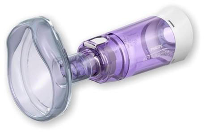 Komora inhalacyjna Philips Optichamber Diamond z maską dla dzieci 1-5 lat (8470001635648)