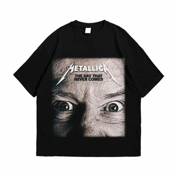 Футболка з принтом Metallica The Day That Never Comes 3XL Чорний Ф Metal013-Ч 3XL