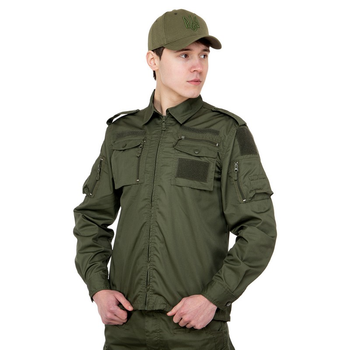 Костюм тактичний (китель та штані) Military Rangers Deluxe (поліестер, бавовна, р-р 3XL, Оливковий)