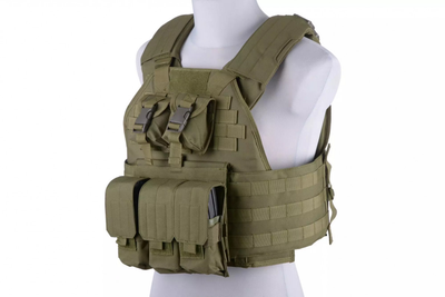 Розвантажувальний жилет GFC Plate Carrier Tactical Vest Olive Drab