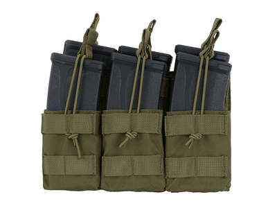 Підсумок 8Fields 6 Mag Triple Stacker M4/M16/AR-15 Olive