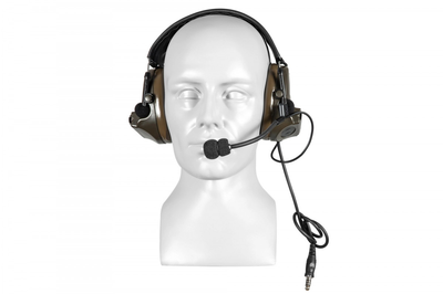 Навушники активні з комунікатором Z-Tactical Comtac II Version 6.0 Headset Olive