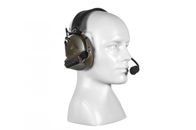 Навушники активні з комунікатором Z-Tactical Comtac II Version 6.0 Headset Olive