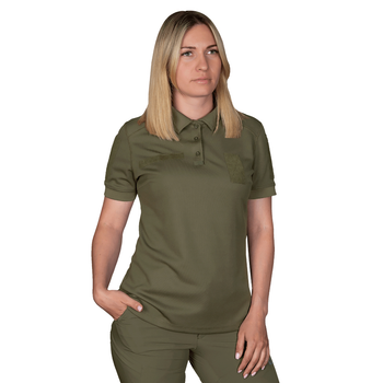 Поло жіноче Camo-Tec Pani Army ID CoolPass Olive Size M