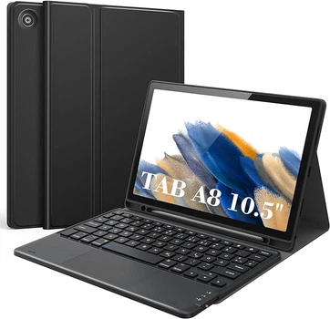 Чехол-клавиатура 10.5" Earto Keyboard Case Samsung Tab A8 Black Б/В g2