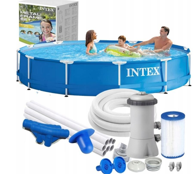 Каркасний басейн Intex 28202 з насосом 305x76 8в1