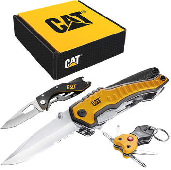 Zestaw CAT Nóż i Brelok 7w1, Multi-Tool 9w1 (4021472515027)