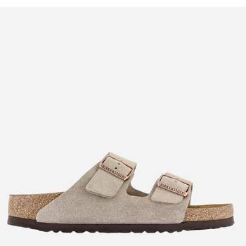 Жіночі шльопанці Birkenstock 51463 39 Бежеві (4013871045649)