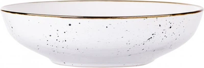 ARDESTO Bagheria[Тарілка супова Bagheria Bright white, 20см, кераміка, білий]