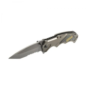 Stanley Ніж складаний FatMax Premium, лезо 80мм, загальна довжина 203мм, алюмінієвий корпус