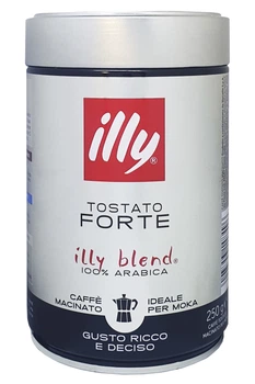 Кава ILLY tostato Forte blend мелена в металевій банці 250 г (58187)