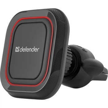 Держатель для телефона автодержатель Defender CH-129 магнит Black-Red (29130)