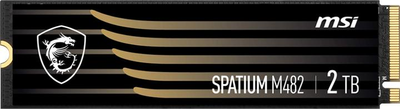 SSD диск MSI Spatium M482 2TB NVMe M.2 PCIe 4.0 x4 3D NAND TLC (S78-440Q730-P83)