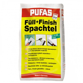 Шпаклевка Pufas Full+Finish заполняющая и финишная