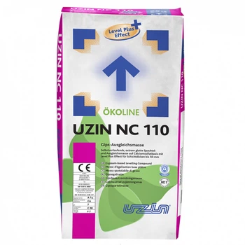 Шпаклевка гипсовая Uzin NC 110 50 мм 25 кг.