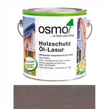 Защитное масло-лазурь Osmo Holzschutz-Lasur 905 патина прозрачное шелковисто-матовое