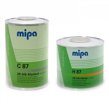 Лак Mipa Klarlack C87 HS із затверджувачем H87 2К