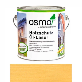 Защитное масло-лазурь Osmo Holzschutz-Lasur 701 бесцветное матовое, без УФ-защиты