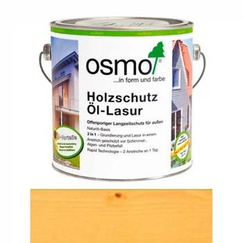 Защитное масло-лазурь Osmo Holzschutz-Lasur 710 пиния прозрачное шелковисто-матовое