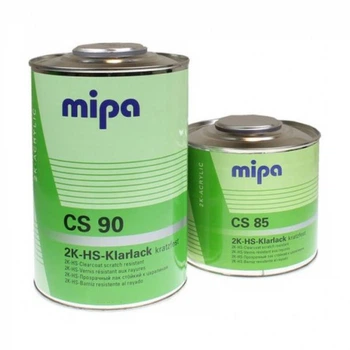 Лак Mipa Klarlack CS90 HS із затверджувачем MS25 2К ефект самополірування