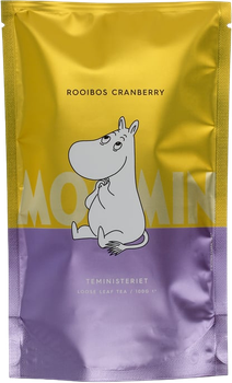 Herbata Teministeriet Moomin Rooibos Żurawina w opakowaniu 100 g (7340023003422)