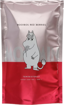 Чай Teministeriet Moomin Rooibos Red Berries в пачці 100 г (7340023003439)