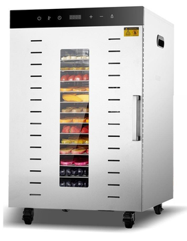 Дегідратор сушарка комерційний Food Dehydrator SS - 16H для овочів фруктів м'яса грибів 16 лотків 1500Вт