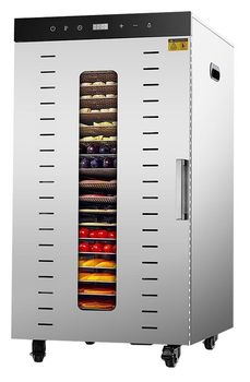 Дегидратор сушилка коммерческий Food Dehydrator SS - 24H для овощей фруктов мяса грибов 24 лотков 2000Вт