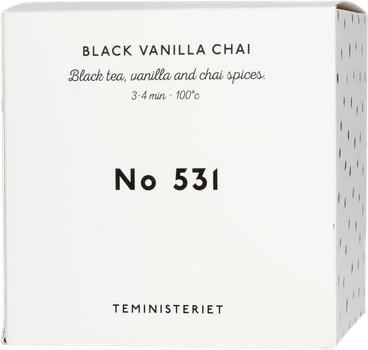 Czarna herbata Teministeriet Collection 531 Black Vanilla Chai w opakowaniu 100 g (7340023000407)