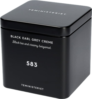 Чорний чай Teministeriet Collection 583 Black Earl Grey Creme 100 г (7340023001114)