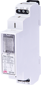 Реле проміжне ЕТІ VS116K 24/230 В (1x16A_AC1) (2471201)