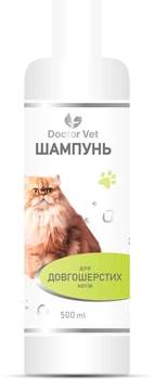 Шампунь Doctor Vet для довгошерстих котів 500 мл (4820276192713)