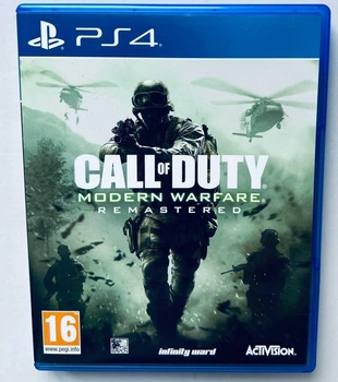 Call of Duty Modern Warfare Remastered, англійська версія - диск для PlayStation 4, Б/В