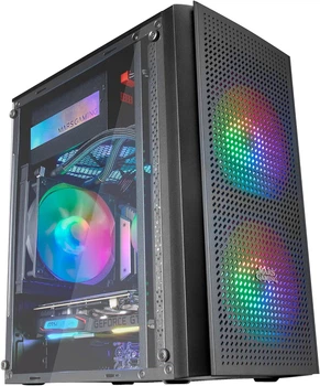 Корпус для ПК Mars Gaming MC300 FRGB Черный (102063820)
