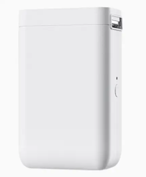 Термопринтер для печати наклеек стикеров NIIMBOT D101 Bluetooth White (A1A88628623)