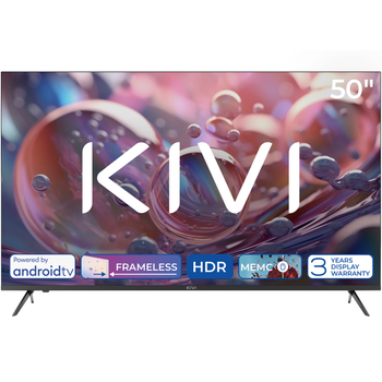 Смарт-телевізор TV Kivi 50U760QB 50'' UHD Android T2 Black (50U760QB)
