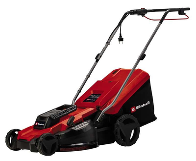 Газонокосилка электрическая Einhell GC-EM 1800/43, 1800 Вт, 43см, 50л, 20-65мм, до800 м2, 12.2кг (3400090)