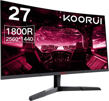 Монитор 27" KOORUI Gaming ‎27E6QC 2K VA 144 Гц