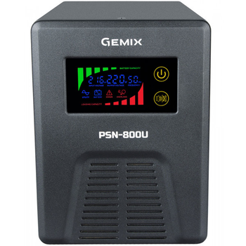 Источник бесперебойного питания ИБП Gemix PSN-800U 480 Вт / 800 ВА