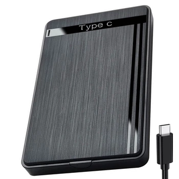 Зовнішній кейс для 2.5" SATA жорстких та твердотілих дисків HDD/SSD, портативна Type-C кишеня Digital Lion EHDC-01c
