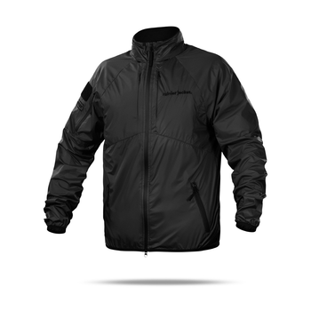 Водонепроницаемая куртка ветровка Rainier Jacket. Black. Розмір M