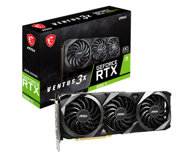 Відеокарта MSI GeForce RTX 3060 Ti VENTUS 3X 8G