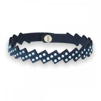 Браслет Spark з Алькантара зі Swarovski Chevron Tennis BZCHEV1NAQ