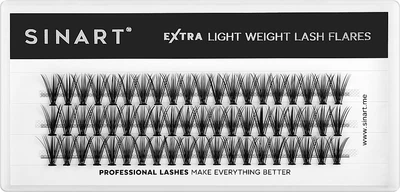 Пучкові вії, 11 мм - Sinart Eye Lashes Pro 20С (1240105-190402)