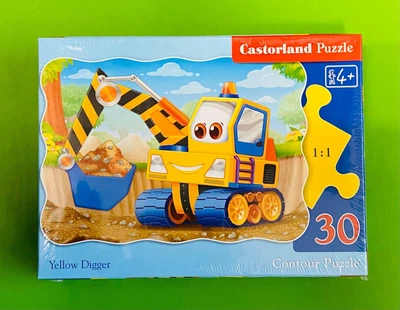 Пазли Castorland 30шт (03464) 32*23 см Екскаватор