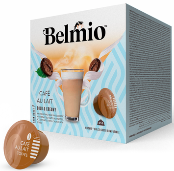 Кава у капсулах Dolce Gusto Belmio Cafe Au Lait 16 Порцій